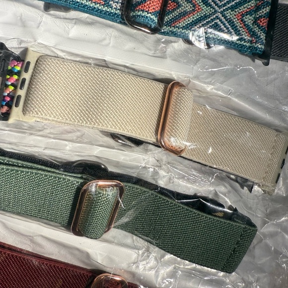 Apple Watch Band Set (NEW) – Pack of 5 (Fabric Style) - Picture 2 of 2